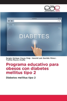 Paperback Programa educativo para obesos con diabetes mellitus tipo 2 [Spanish] Book