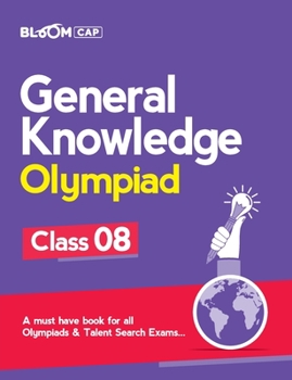 Paperback Bloom CAP General Knowledge Olympiad Class 8 Book