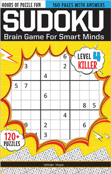 Paperback Sudoku - Brain Booster Puzzles for Kids: Level 4 (Killer) Book