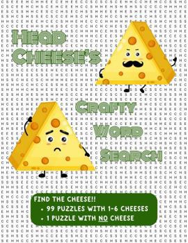 Head Cheese's Crafty Word Search: A Funny Word Find Puzzle Book (Gag Gift Word Search)
