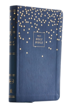 Imitation Leather Nkjv, Thinline Bible Youth Edition, Leathersoft, Blue, Red Letter Edition, Comfort Print Book