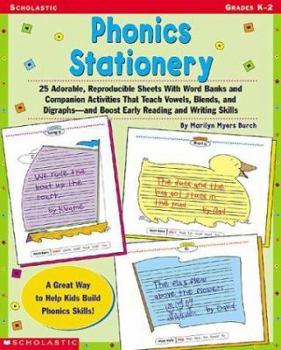 Paperback Phonics Stationery Book