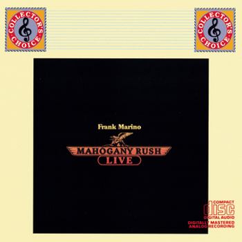Music - CD Frank Marino & Mahogany Rush- Live Book