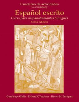 Paperback Cuaderno de Actividades (Workbook) for Español Escrito: Curso Para Hispanohablantes Bilingües Book