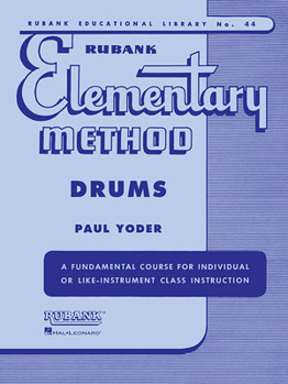 Paperback Rubank Elementary Method: Drums Book