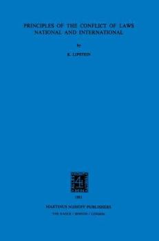 Paperback Principles Conflict Of Laws, Nat & Intl, Revised Ed 'The Gen Prin Book