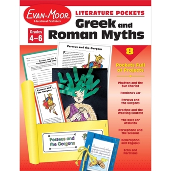 Literature Pockets, Greek & Roman Myths Grades 4-6 - Book  of the Literature Pockets