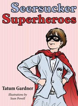 Hardcover Seersucker Superheroes Book