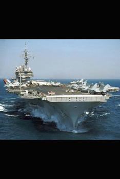 Paperback USS Kitty Hawk (CV-63) US Navy Aircraft Carrier Journal: Take Notes, Write Down Memories in this 150 Page Lined Journal Book