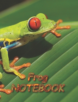 Paperback Frog NOTEBOOK: Notebooks and Journals 110 pages (8.5"x11") Book