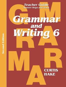 Paperback Grammar & Writing Teacher Edition Grade 6 2nd Edition 2014 Book