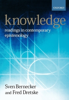 Paperback Knowledge: Readings in Contemporary Epistemology Book