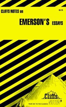 Paperback Emerson's Essays (Cliffs Notes) Book