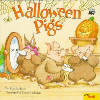 Paperback Halloween Pigs Book