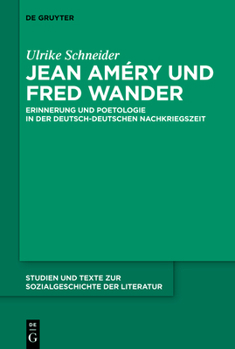 Hardcover Jean Améry und Fred Wander [German] Book