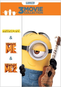 DVD Despicable Me 3-Movie Collection Book