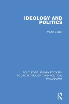 Hardcover Ideology and Politics Book