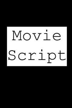 Paperback Movie Script Notebook Book