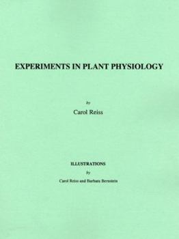 Paperback Experiments in Plant Physiology Book