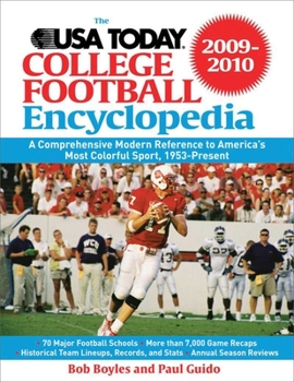 Paperback The USA Today College Football Encyclopedia 2009-2010 Book
