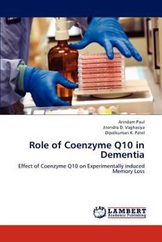 Paperback Role of Coenzyme Q10 in Dementia Book