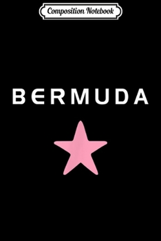 Paperback Composition Notebook: Nice Bermuda Pink Starfish Beach Sea Animal Color Journal/Notebook Blank Lined Ruled 6x9 100 Pages Book