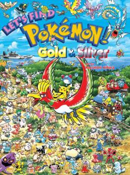 Hardcover Let's Find Pokemon! Gold & Silver Book