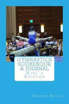 Paperback Gymnastics Scorebook & Journal: Girl's Edition Book