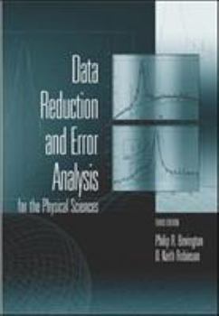 Paperback Data Reduction and Error Analysis for the Physical Sciences Book