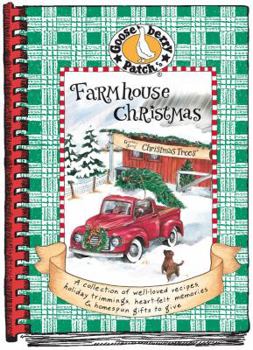 Hardcover Farmhouse Christmas Book