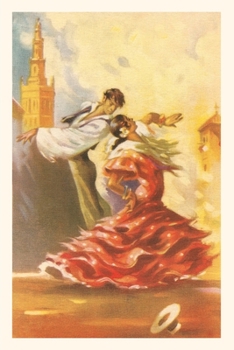 Paperback Vintage Journal Flamenco Dancers Book