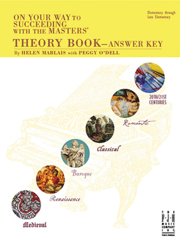 Paperback On Your Way to Succeeding with the Masters, Theory Book - Answer Key Book