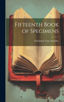 Hardcover Fifteenth Book of Specimens Book