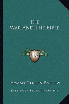 Paperback The War And The Bible Book