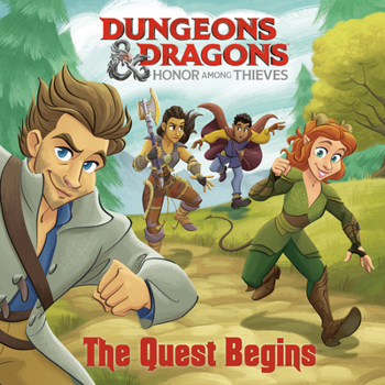 Paperback The Quest Begins (Dungeons & Dragons: Honor Among Thieves) Book