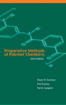 Hardcover Preparative Methods of Polymer Chemistry Book