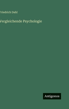 Hardcover Vergleichende Psychologie [German] Book