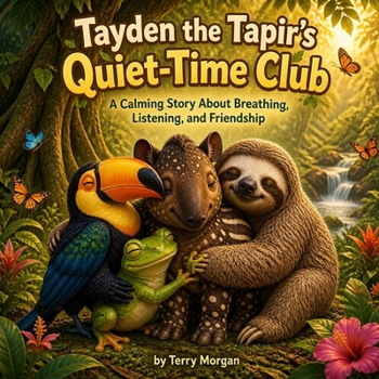 Tayden the Tapir's Quiet-Time Club: A Calming Story About Breathing, Listening, and Friendship
