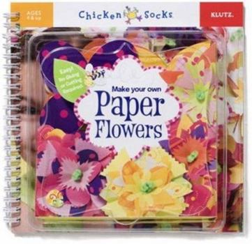 Paperback Make Your Own Paper Flowers [With StickersWith Felt Pieces and Pipe Cleaners] Book