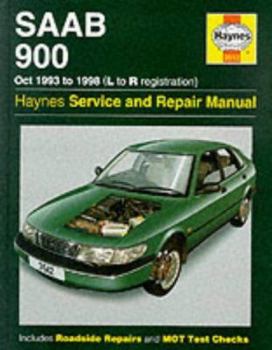 Hardcover SAAB 900 Oct 1993 - 1998 (L to R) Book