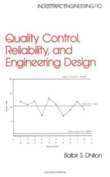 Hardcover Quality Control, Reliability, and Engineering Design Book