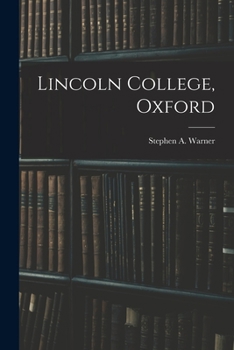 Paperback Lincoln College, Oxford Book