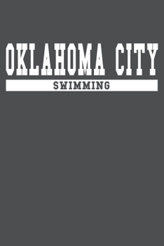 Oklahoma City Swimming: American Campus Sport Lined Journal Notebook