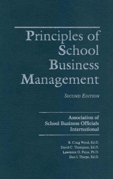 Hardcover Principles of School Business Management Book