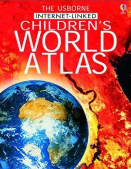 Hardcover The Usborne Internet-Linked Children's World Atlas. Stephanie Turnbull and Emma Helbrough Book