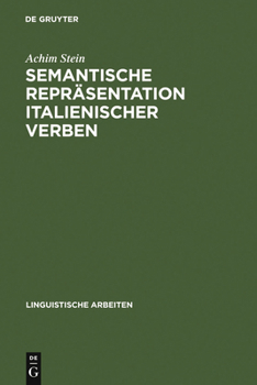 Semantische Repr�sentation Italienischer Verben: Automatische Disambiguierung Mit Konzepthierarchien