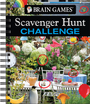 Spiral-bound Brain Games - Scavenger Hunt Challenge: Volume 2 Book