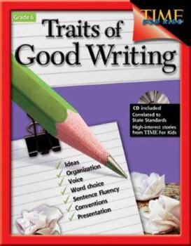 Paperback Traits of Good Writing, Grade 6 [With CDROM] Book