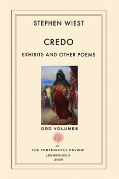Paperback Credo: Exhibits and Other Poems Book