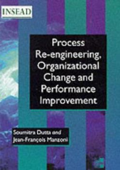 Hardcover Process Reengineering, Organizational Change and Performance Improvement Book